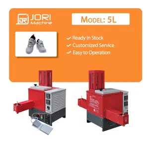 JORI efisiensi tinggi penjualan laris lem leleh panas stik lem mesin aplikator pengeluaran dengan nosel lem