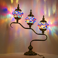 3 pièces abat-jour Vintage turc fait à la main lampe de Table marocaine pour chambre à coucher salon Restaurant