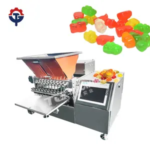 Máquina para hacer dulces blandos de alta eficiencia, máquina de procesamiento de dulces de goma de pectina de laboratorio