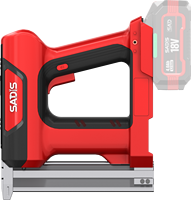 Pistolet à clous sans fil SADIS 18V Lithium 2-en-1 F30, cloueur électrique portable pour le bricolage et le travail du bois