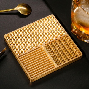 Molde de latón para cubitos de hielo con diseño de sello, personalizado, de 4x4 pulgadas, para hacer cubitos de hielo DIY para whisky - Product Image 2