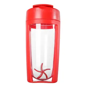 Cốc Lắc Uống Nước 24 Oz Không Chứa BPA Bình Lắc Nhựa Trong Suốt 700Ml Chai Cách Nhiệt Có Nắp Lật Đá Và Bóng Lắc