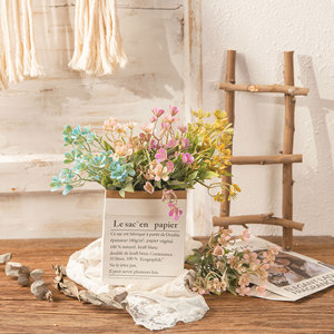 CallaFloral <b>Artificial</b> Plum Blossom <b>Bouquet</b> Plastic Wedding Decor China Made MW73775 - Product Image 1