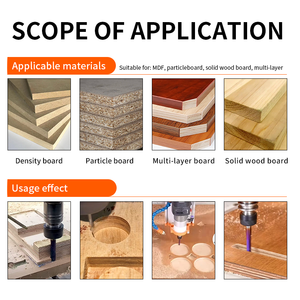 Manufacturer Hot Sales High End Precision Tools DLC Coating Carbide End Mill <strong>Cnc</strong> <strong>Router</strong> Tools Fresa Composition <strong>Router</strong> <strong>Bit</strong> Set - Product Image 5