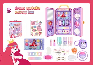 ชุดแต่งหน้า DIY ใช้ได้ทั้งชายและหญิงสามารถเก็บลิปสติกได้กล่องพลาสติกเก็บของเต็มรูปแบบของเล่นเพื่อความปลอดภัยของเด็กก่อนวัยเรียน3 + ปีผ่านการรับรอง CPC