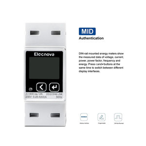 Lcd <span class=keywords><strong>Energy</strong></span> 1 Kwh Rate Made <span class=keywords><strong>Ampere</strong></span> Mid Test 230V <span class=keywords><strong>Precio</strong></span> Medidor monofásico con medidor monofásico bidireccional digital - Product Image 4