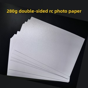 <span class=keywords><strong>Papel</strong></span> Fotográfico RC Lustre de Doble Cara A3/A4, 280g, Resistente al Agua, <span class=keywords><strong>Precio</strong></span> de Fábrica, Marca OEM para Impresión de Inyección de Tinta con Tinta de Pigmento/Colorante - Product Image 2