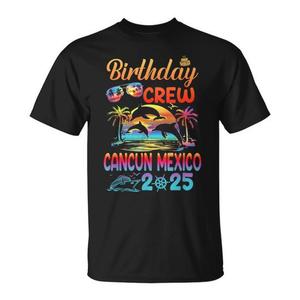 T-shirt de groupe assorti pour l'anniversaire à Cancun, Mexique 2025 - Product Image 1