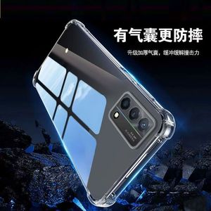 <span class=keywords><strong>Custodia</strong></span> per <span class=keywords><strong>Oppo</strong></span> <span class=keywords><strong>A74</strong></span> 4G con design trasparente antiurto, imbottitura in TPU e airbag protettivi perimetrali anti-caduta - Product Image 2