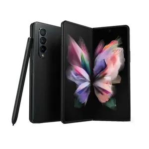 Used Mobile Phones For Samsung Galaxy Z Fold 3 256GB 512GB Mobile Phone Good Price Unlock Second Hand Mobile Phone