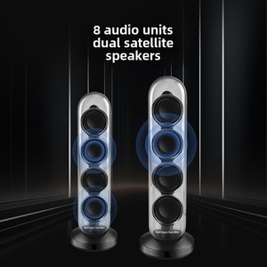 Harman Kardon SoundSticks Thế Hệ 4 Màu Đen Loa Máy Tính Để Bàn Nhà Máy Tính <span class=keywords><strong>2</strong></span>.1 Stereo Loa - Product Image 4