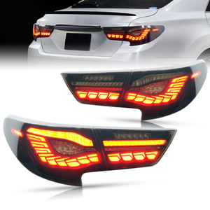 Lámpara Led para coche con señal <span class=keywords><strong>de</strong></span> trunning secuencial, luces traseras Led completas para Toyota Reize Mark <span class=keywords><strong>X</strong></span> 2010-2013, lámpara trasera para Reiz 2014-2017 - Product Image 4
