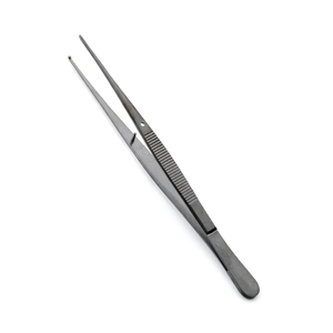 Odontomed 2011 Pince à tissus médicale et chirurgicale à 1x2 dents en acier inoxydable antirouille certifiée CE Classe I Modèle ODM-25-38F - Product Image 1