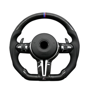 Volant en cuir à performances améliorées pour BMW Série 3 (320, 325, M3, F30, F35) et Série 5 (G3) – Accessoire automobile modifié en fibre de carbone - Product Image 1