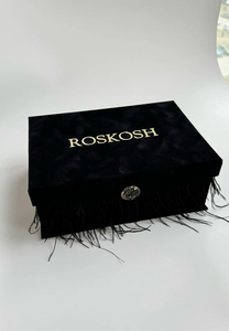 Cajas de Regalo de Lujo en Gamuza Roja con Plumas y Tapas Magnéticas, Bolsa de Terciopelo con Sello de Cera para Regalos de Propuesta, Incluye Tarjeta y Cinta - Product Image 4