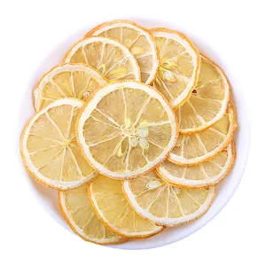 פרוסות לימון מיובש בהקפאה באיכות גבוהה FD פירות תה