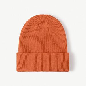 <b>Winter</b> Solid Color Plain Custom Embroidery Logo Acrylic Hexagonal Knit Skully Beanie <b>Hats</b> for Women <b>Men</b> Travel Breathable - Product Image 6