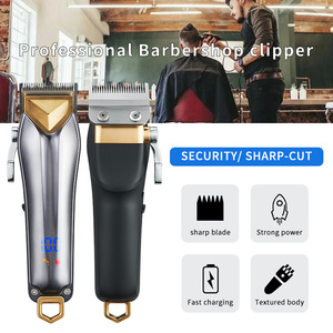 Mới Chuyên Nghiệp Tóc Clipper Thợ Cắt Tóc Người Đàn Ông Điện Máy Cạo Râu Không Dây Tóc Cắt Máy - Product Image 2
