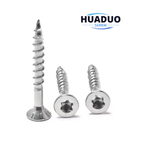Vis autotaraudeuses ovales en acier inoxydable 304 à tête Torx pour terrasses en bois, fixation extérieure en bois, sur mesure en usine