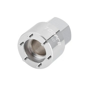 Extracteur de boulons de capot de <span class=keywords><strong>pédalier</strong></span> TOOPRE, outil de démontage de vis de <span class=keywords><strong>pédalier</strong></span> <span class=keywords><strong>FSA</strong></span> pour chaîne de vélo 45 #   Acier à haute teneur en carbone GCYC0093 - Product Image 1