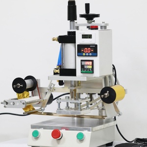 Semi-automatic High Quality <b>Digital</b> Pneumatic Hot Stamping Machine Embossing Hot Stamping Machine for Leather Marking - Product Image 4