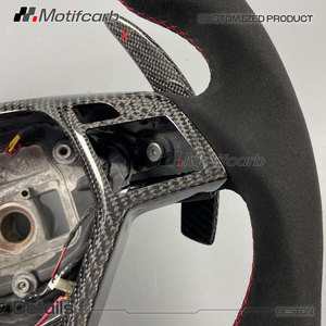 Volante de Fibra de Carbono con LED Personalizado para Mercedes-Benz W204 W212 C206 AMG Clase C Clase E GLA45 CLS63 C63 E300 E63 SL63 - Product Image 4