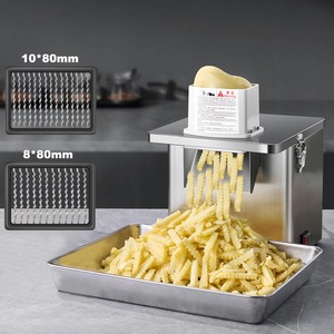 Robot culinaire multifonctionnel en acier inoxydable pour carottes, pommes de terre, concombres, oignons, fruits et légumes - Product Image 1