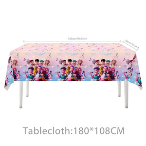 Decoración para Fiesta de Cumpleaños KPop Demon Hunters, Banner, Globos de Látex Huntrix Rumi, Fondo, Adorno para Pastel, Artículos para Fiestas, Baby Shower - Product Image 4