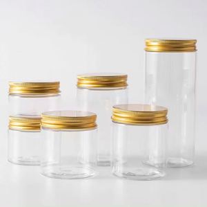 Vente en gros de pots transparents en PET de qualité cosmétique à large ouverture avec bouchon à vis pour le stockage de cosmétiques, 50g, 50ml, 150ml, 200ml, 2oz, 4oz, 8oz, 16oz, personnalisables - Product Image 3