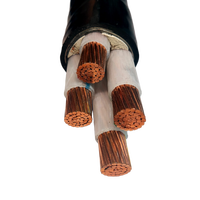 Cable de Alimentación Industrial de Bajo Precio, 5x10mm, Núcleo de Cobre, Aislamiento XLPE, 0.6/1kV, con Revestimiento de PVC