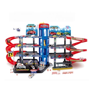 EPT DIY <span class=keywords><strong>Parking</strong></span> pour voitures miniatures, <span class=keywords><strong>Garage</strong></span> de stationnement urbain pour voitures miniatures - Product Image 1