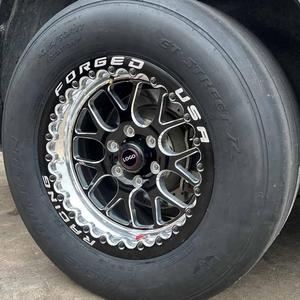ล้อแม็กซ์ Beadlock แบบฟอร์จ สำหรับรถแข่ง ขนาด 5x112 5x120 5x114.3 6x139.7 สำหรับ Z06 C7 GT-R RS3 Huracan Hellcat R8 - Product Image 3