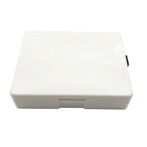 FTTH SC FC 4 puertos de escritorio pequeño Ftth Roset 2 puertos 4 puertos caja de terminales de pared de fibra óptica caja de roseta de placa frontal de fibra óptica - Product Image 5
