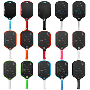 Raquetas de Pickleball de Fibra de Carbono y Titanio Plateado de 16 mm Aprobadas por la USAPA, Alta Calidad, Duraderas, con Diseño de Panal para Entretenimiento y Entrenamiento - Product Image 2