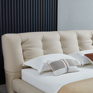 <span class=keywords><strong>Serie</strong></span> de Muebles de Dormitorio: Cama Tapizada Fabricada para Pedidos al por Mayor con Materiales Flexibles, Tamaño Estándar, Sofá Cama - Product Image 2