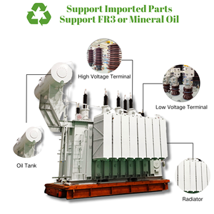 5 MW Leistungs transformator Chint Leistungs 25mva 53mva 220k Industrie transformator Hersteller Öl eingetauchte Leistung - Product Image 4