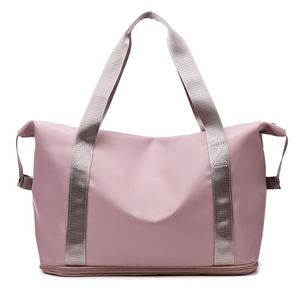 2026 Sports Travel Bagpack Duffel Shoe Compartment Custom Logo Gym Pink Gym Bag for Men Women - Product Image 4