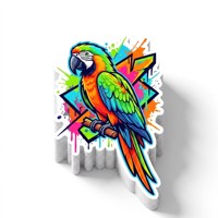 Autocollant en vinyle PVC découpé sur mesure, résistant à l'eau et aux UV, pour logo, ordinateur portable, bouteille d'eau, scrapbooking, dessin animé, autocollants personnalisés