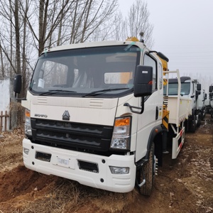 <span class=keywords><strong>Camion</strong></span> <span class=keywords><strong>grue</strong></span> chinois Howo monté sur châssis, 6 tonnes, 10 tonnes, 4x2, 4x4, <span class=keywords><strong>grue</strong></span> hydraulique - Product Image 3