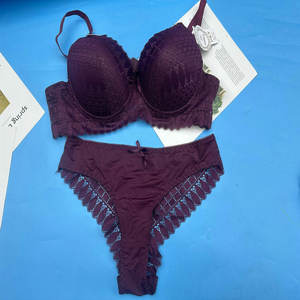 Ensemble de lingerie sexy pour femme, modèle YWB106, taille 40-46, bonnet D, soutien-gorge sexy et mignon, photo de lingerie sexy mature, ensemble de soutien-gorge et culotte - Product Image 2