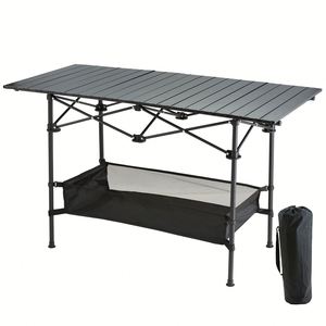 Meubles d'extérieur pliables, portables, réglables, table pliante pour le camping et les pique-niques - Product Image 2
