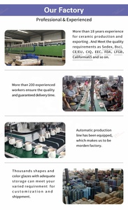 Chaudron en céramique bol à soupe et assiette service de vaisselle de restauration couverts de 5.5 pouces pour fruits de hamster - Product Image 5