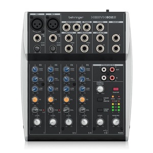 <strong>Behringers</strong> 802S 5-way Small <strong>Mixer</strong> With Sound Card Karaoke Live for Home Recording Sound Console - Product Image 5