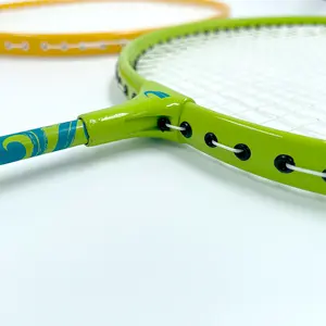 Racchetta da badminton in alluminio a metà carbonio originale di nuova progettazione all'ingrosso per allenamento intermedio amatoriale