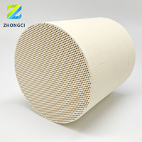 Filtro Antiparticolato Diesel Euro 2 3 4 5 DPF, Catalizzatore Ceramico a Nido d'Ape a Tre Vie, Catalizzatore Auto Monolitico