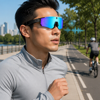 Lunettes Intelligentes Jxpuk AI avec Caméra, Enregistrement Vidéo HD, Vue à la Troisième Personne (POV) et Interaction Vocale |   Lecteur de musique audio avec traduction en temps réel pour hommes