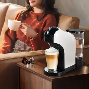 5 in 1 Neue Edelstahl-Kaffee maschinen Voll automatische Kaffee maschine Italienischer elektrischer tragbarer Espresso