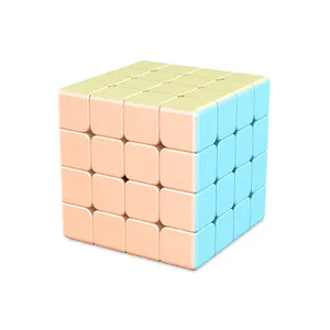 Großhandel cube sport-Fabrik Großhandel personal isierte Anpassung Abs Kunststoff 4x4 Magic Cube 3D Magic Cube