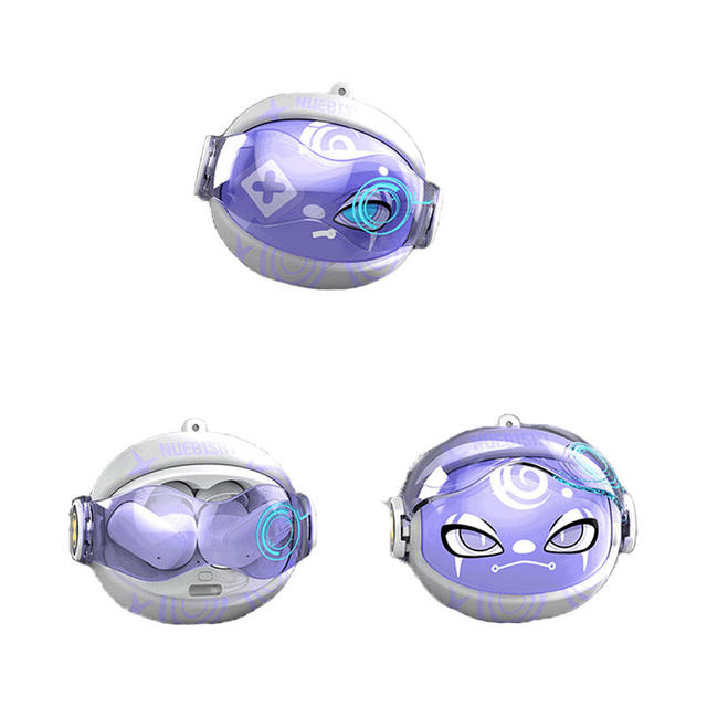 Cartoon Rotation Bluetooth Earbuds TWS Earbuds Noise-cancelling In-ear Wireless Earphones LED Battery Indicator Wireless Earbuds