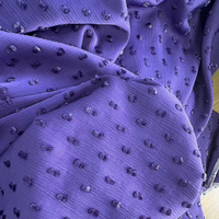 Pabrik Grosir Kain CEY Berkualitas Tinggi, Kain Bunga Potong 3D, Kain Jacquard Polyester untuk Kemeja/Gaun